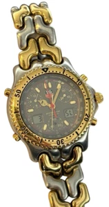 TAG HEUER SENNA Modell CG1122-0 Chronograph Quarz grau Herrenuhr Trödel - Bild 1 von 15
