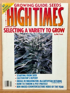 High Times Magazine January 1989 - Picture 1 of 5