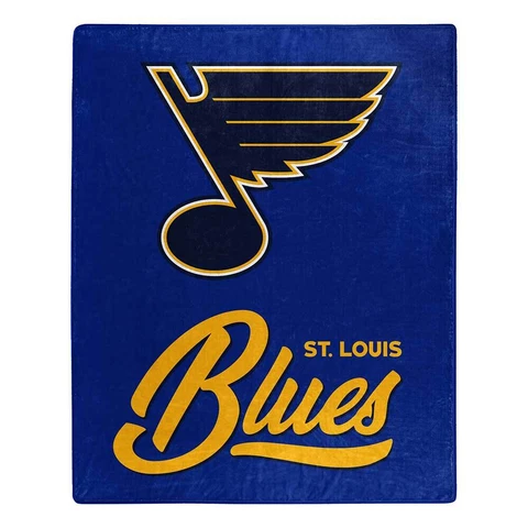 St. Louis Blues NHL 50" x 60" Signature Raschel Throw Blanket Cover