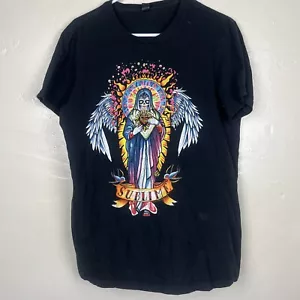 Sublime Virgin Mary Dia De Los Muertos, T-shirt, Daniel Mercer Art, Size Large - Bild 1 von 8