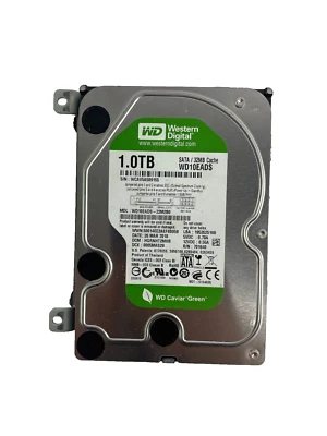 Western Digital 1TB Model WD10EADS - 22M2B0 SATA Internal Hard Drive Cache 32MB - Image 1 of 3