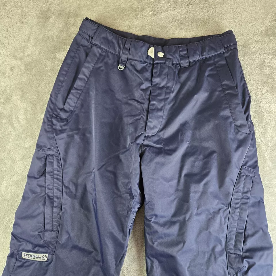 Pantalones de nieve Oneill Freedom para hombre (34x31) grandes bolsillos azul marino impermeables esquí Foto 1 de 4