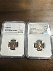 1962 1c Lincoln Penny NGC PF68 RD (Lot Of 2)