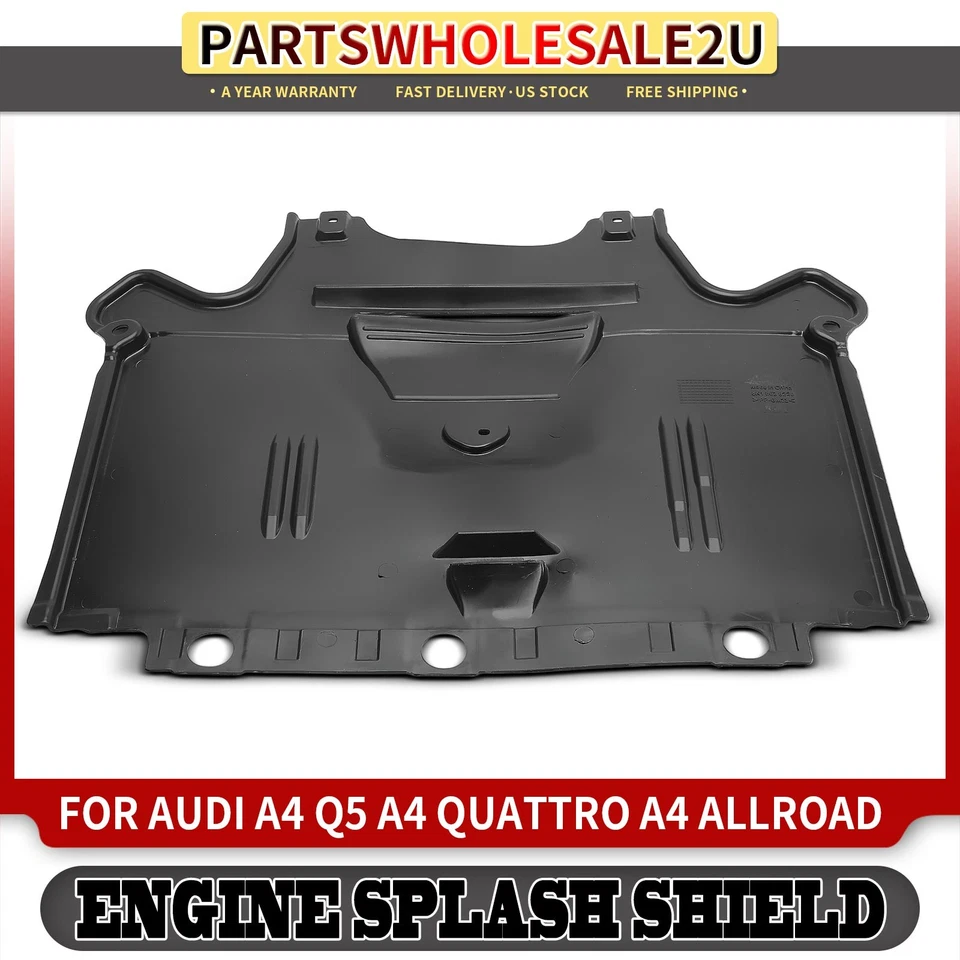 Nuevo protector contra salpicaduras trasero inferior del motor para Audi A4 09-16 Q5 A4 Quattro A4 allroad Foto 1 de 4