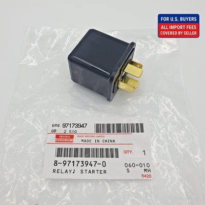 Glow Plug Relay for ISUZU NPR NQR 4HK1 4HE1 4HG1 4HF1 4JJ1 8971739470 - Image 1 of 4