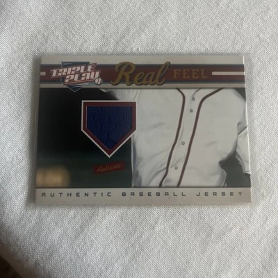 2012 Triple Play #300 Real Feel Jersey Blue Patch - Image 1 of 2