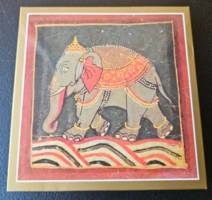 ORIENTAL ANIMALS, ELEPHANT & TIGER. BRITISH LIBRARY/ MGMI NOTECARD SET. - Picture 1 of 5