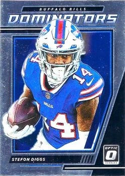 Stefon Diggs 2021 Donruss Optic #DM-SD Dominators Buffalo Bills - Image 1 of 2