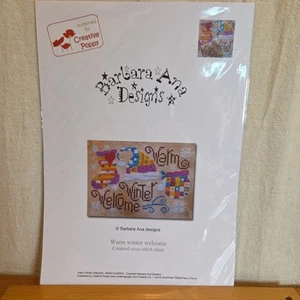 Warm Winter Welcome Barbra Ana Designs Creative Poppy - Picture 1 of 4