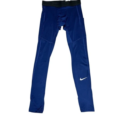 Брюки компрессионные мужские Nike Pro Dri-FIT M темно-синие FB7952-492 - Изображение 1 из 4