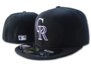 Colorado Rockies New Era Cool Base Game Model Fitted Gr. 6 3/8 Cap oder Mütze NEU - Bild 1 von 1