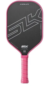 Selkirk SLK Halo Power XL 13mm Raw Carbon Fiber Pickleball Paddel ~ Pink - Bild 1 von 9