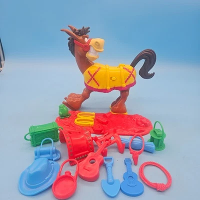 Buckaroo Children's Saddle Stacking Game w/ a Moody Mule 2004 Milton Bradley VGC - Image 1 of 4