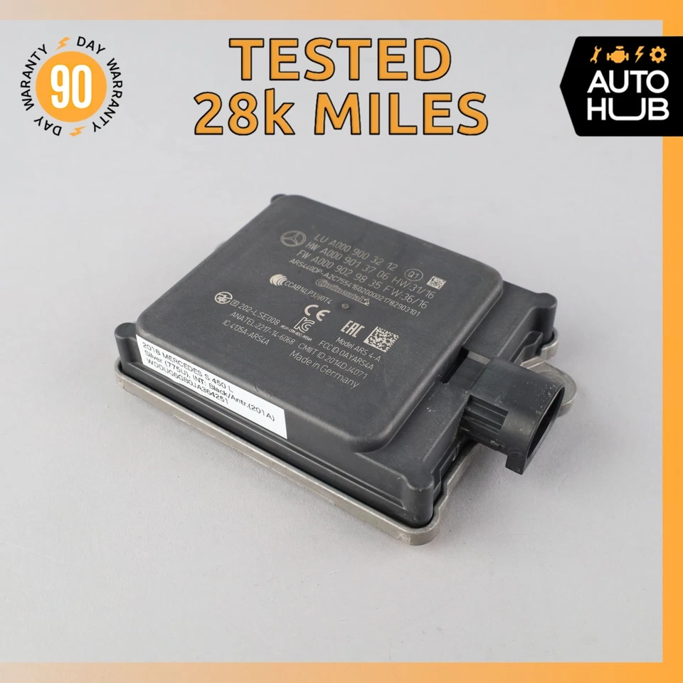 Sensor de control de crucero Mercedes W222 S450 0009003212 OEM 28k Foto 1 de 4