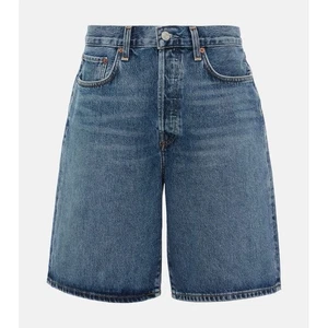 AGOLDE Parker Denim Cutoff Shorts Gr. 29 Mid Wash Relaxed Fit Jorts Baggy - Bild 1 von 13