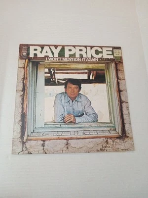 Ray Price – I Won't Mention It Again Vinyl LP Record Kris Kristofferson covers  - Image 1 of 4