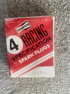Champion Spark Plugs Racing V55C set of 4 - Picture 1 of 2