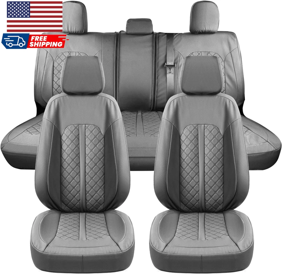 Fundas de asiento de cuero para Chevy Silverado 1500 Funda de asiento de coche apta para 2007-2013 Foto 1 de 4