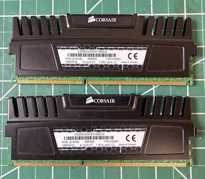 CMZ8GX3M2A1600C9 Corsair Vengeance 8GB Kit (2 x 4GB) PC3-12800 DDR3-1600MHz DIMM - Bild 1 von 4