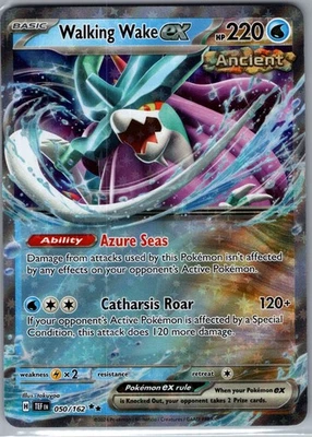 Walking Wake ex 050/162 - Pokemon SV05: Temporal Forces - Double Rare (NM) - Image 1 of 2