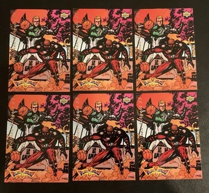 Lot (6) Michael Jordan & Larry Bird 1992-93 Upper Deck Fanimation #510 - Picture 1 of 2