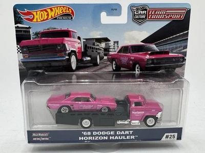 Dodge Dart/Horizon Hauler Hot Wheels Premium Team Transport '68 - coche fundido a presión Foto 1 de 4