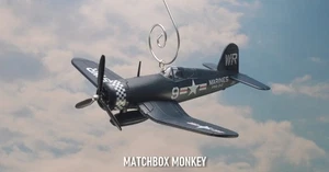 Korean War Fighter Plane F4U Vought Corsair Marines VMA-312 Christmas Ornament - Picture 1 of 17