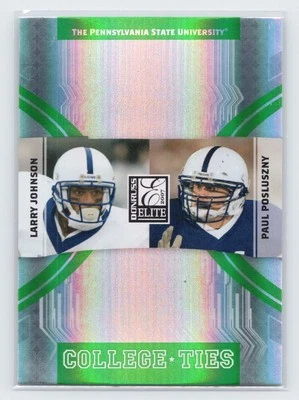 2007 Donruss Elite #CT-14 Tiki Barber/Jason Snelling College Ties Green #/800 - Image 1 of 2
