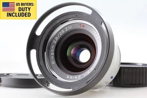 [TOP MINT w/ Hood] Carl Zeiss Biogon T* 28mm f/2.8 ZM Silver Leica M Lens JAPAN - Picture 1 of 15
