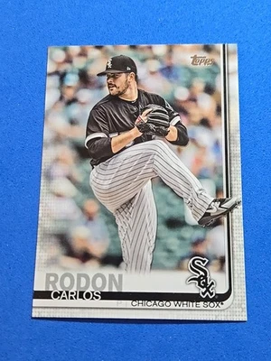 2019 Carlos Rodon Topps #137 - Image 1 of 2