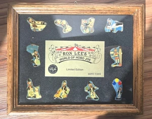 RON LEE SPILLE SMALTATE DA COLLEZIONE "HOBO JOE" EDIZIONE LIMITATA 055 di 1000 Clown - Foto 1 di 7
