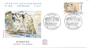 France 1987 FDC Etretat YT 2463 - Picture 1 of 1