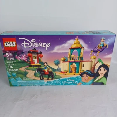 LEGO 43208 Disney Princesa Jazmín y Mulan’s Adventure Nuevo Precintado Foto 1 de 4