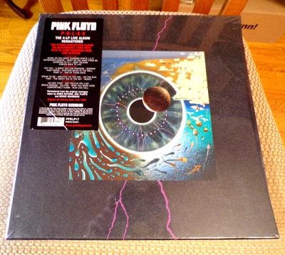 Pink Floyd Pulse 4LP Live Album Remastered 180G Vinyl 2018 Sealed 4LP w Book - Image 1 of 4