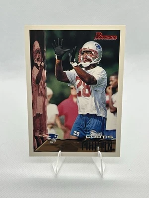 Bowman #301 Curtis Martin 1995 novato radiocontrol Patriots patio Foto 1 de 2