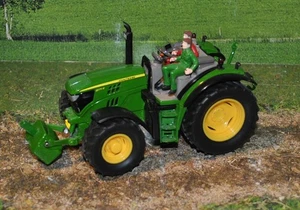 TRACTOR WIKING 1/32 JOHN DEERE 6125R, REPUESTOS O REPARACIÓN, ESCALA BRITÁNICA - Imagen 1 de 4