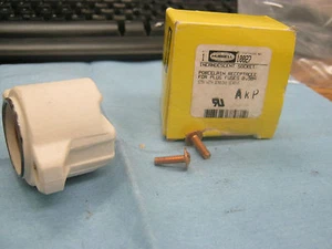 Hubbell Dispositivi Mdl : 10027 a Incandescenza Porcellana Presa. - Picture 1 of 1