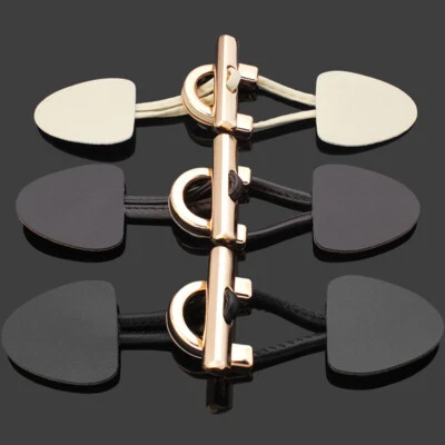 Coat Jacket Buttons Fasteners Horn Toggle for Overcoat DIY Clothes Sewing Buckle - Image 1 of 4