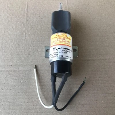 СОЛЕНОИД ОТКЛЮЧЕНИЯ ТОПЛИВА WOODWARD 1751-12E2U1B1 SA-4984 - Изображение 1 из 4