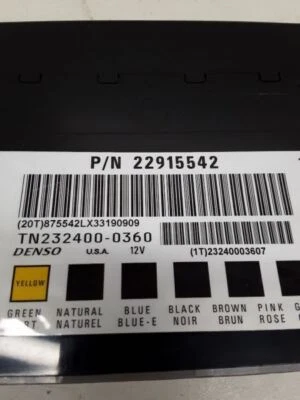 Chasis ECM Body Control BCM tablero central compatible con 13-18 EXPRESS 2500 VAN 5400889 Foto 1 de 4