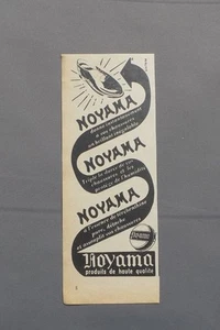 PUB PUBLICITE ANCIENNE ADVERT CLIPPING 130517/ CIRAGE PATE POUR CHAUSSURE NOYAMA - Imagen 1 de 1