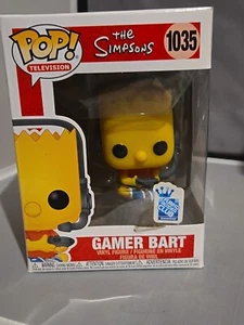 *READ*Funko Pop! Vinyl: The Simpsons - Gamer Bart - GameStop (Exclusive) #1035 - Picture 1 of 10