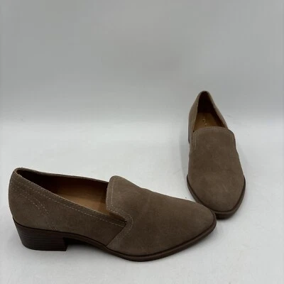 Mocasín Crown Vintage Samali en gamuza topo talla 9M Foto 1 de 4