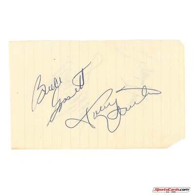 Página de álbum automático firmado por Johnny Unitas y otros Foto 1 de 2