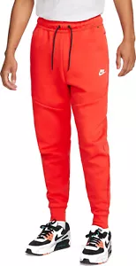 Pantalones para correr Nike Tech de lana ligeros carmesí/blancos DV0538-696 nuevos con etiquetas para hombre talla XXL - Imagen 1 de 2