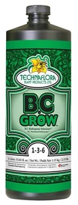 Technaflora B.C. Grow 1L Quart - BC Hydroponics Nutrients 3 Part complete base - Picture 1 of 1