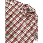 Timberland, S/S button up, Red, S XL, 861-Y