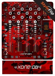 Skins Allen & Heath XONE DB4 | Camuflaje rojo | Calcomanía protectora | StyleFlip Skins - Imagen 1 de 1
