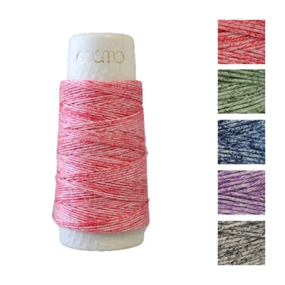 JAPANESE Embroidery SASHIKO Cosmo HIDAMARI No.89 Thread  30m COL 201-205 - Image 1 of 2