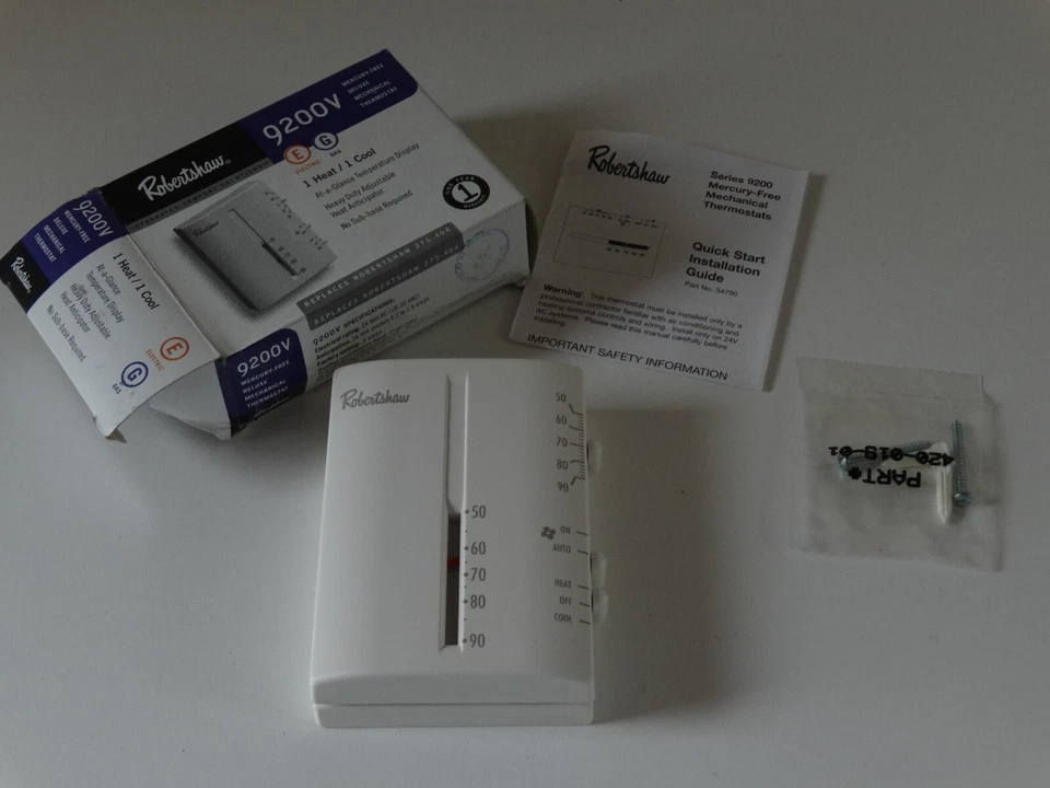 Robertshaw 9200V Deluxe Mechanical Thermostat 100471